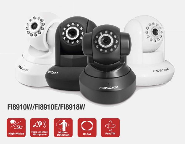 Câmera IP 0.3MP Interna